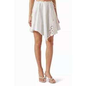 NEW CLEA josita mini skirt in off white